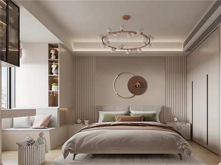 #门·墙·柜一体化同色# 一门一世界，一屋一风景，打开一扇门，温暖一个家！