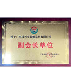 副会长单位证书